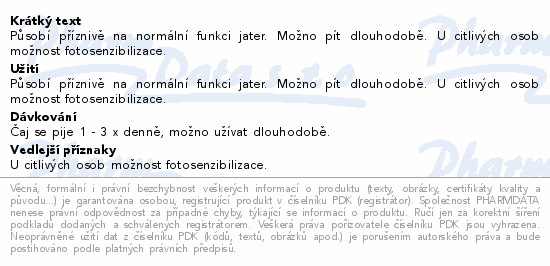 Grešík Devatero bylin Jaterní čaj n.s.20x1g