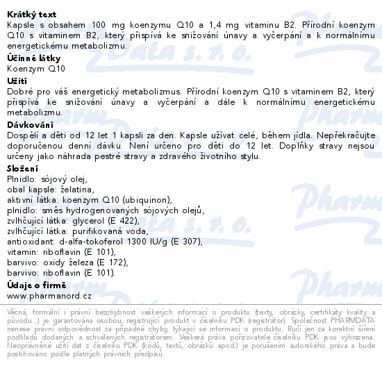 Bioaktivní Q10 Gold 100mg cps.30