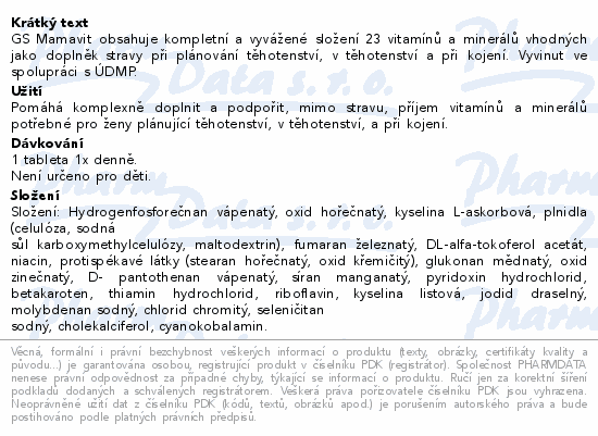GS Mamavit tbl.90 ČR/SK