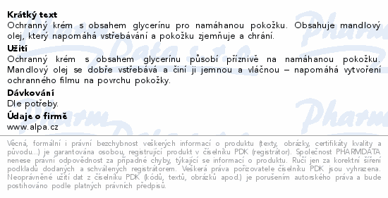 Aviril krém na ruce mandlový s glycerínem 100ml