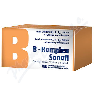 B-komplex Sanofi drg.100 glass