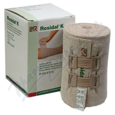 Obinadlo elast.Rosidal K 8cmx5m 1ks