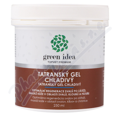 TOPVET Tatranský bylin.gel chladiv.250ml