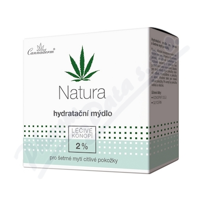 Cannaderm Natura hydr.mýdlo pH 5.5 100g