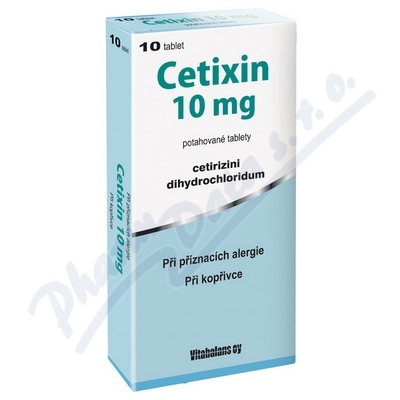 Cetixin 10mg por.tbl.flm.10ks