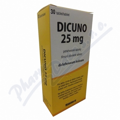 Dicuno 25mg por.tbl.flm. 30x25mg