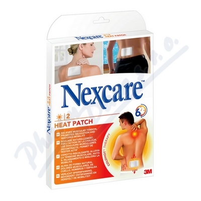 Nexcare Hřejivá náplast 95x130mm 2ks