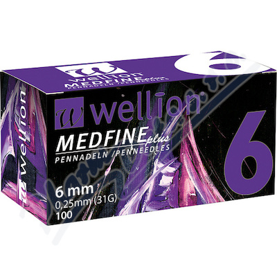 Jehly WELLION MEDFINE PLUS 31Gx6mm 100ks