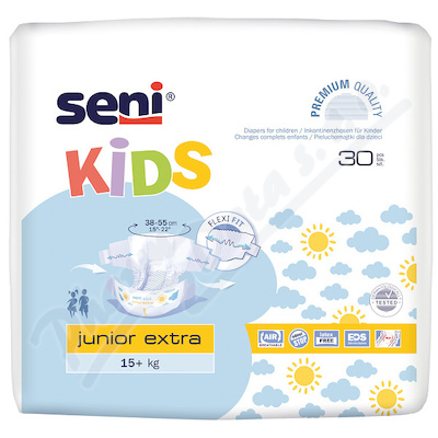 Seni Kids Junior Extra 30ks 15+kg pl.kal