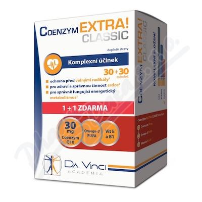 Coenzym Extra Cla.30mg DaV.tob.30+30zdar