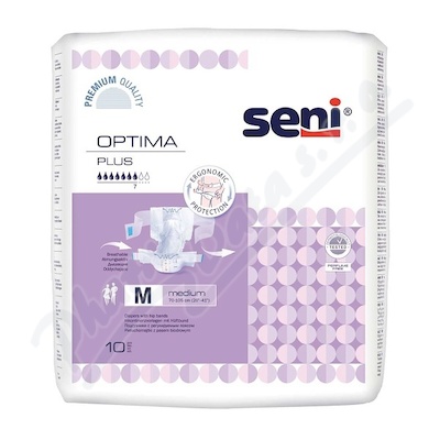 Seni Optima Plus Medium 10 ks plenk.kalh