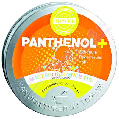 TOPVET Panthenol+ Mast pro kojence a matky11% 50ml