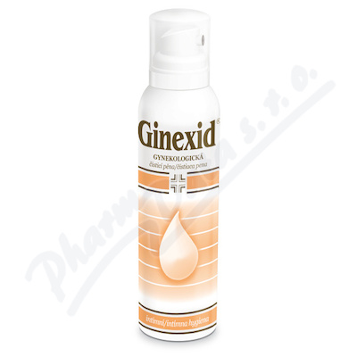Ginexid gynekologická čistící pěna 150ml