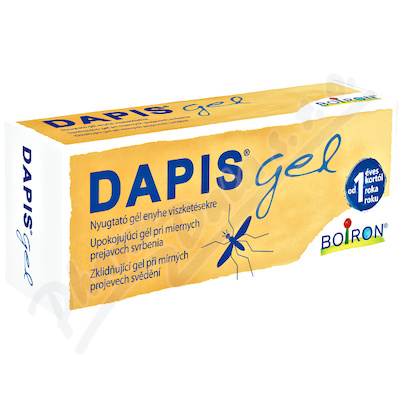 Dapis gel zklidňující gel při poštípání