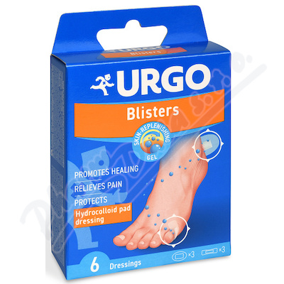 URGO Blisters Na puchýře hydrok.nápl.6ks