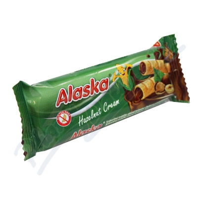 Kukuřičné trubičky Alaska lis.-oříš.18g