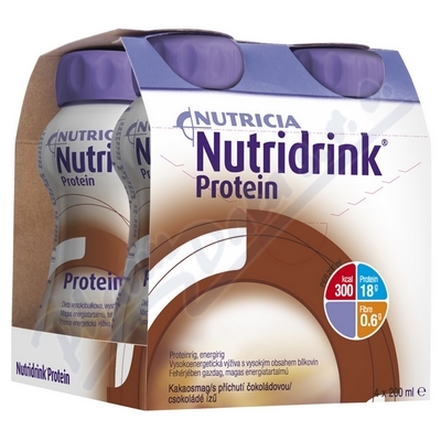 Nutridrink Protein s přích.čokoláda 4x200ml Nový