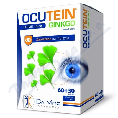 Ocutein Ginkgo Lut. 15mg D.V.tob30+60