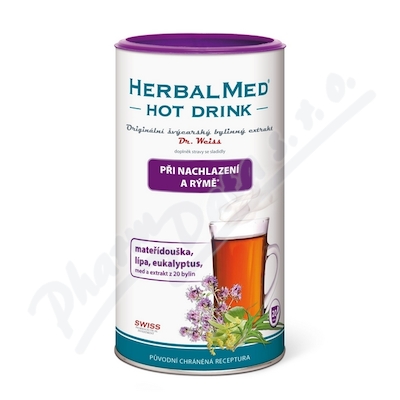 HERBALMED HotDrink Dr.W.dých.cesty180g+v