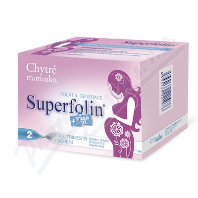 Chytré miminko superfolin 2 MAMA tbl.30+