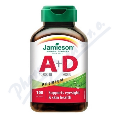 Jamieson Vitamíny A+D Premium 100tbl.