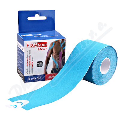 Tejp.páska FIXAtape Kinesio 5cmx5m/modrá