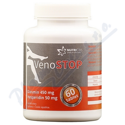 VenoSTOP-Diosmin 450mg/Hesper.50mg/60tbl