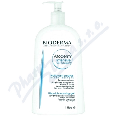 BIODERMA Atoderm Intens. Gel moussant 1l