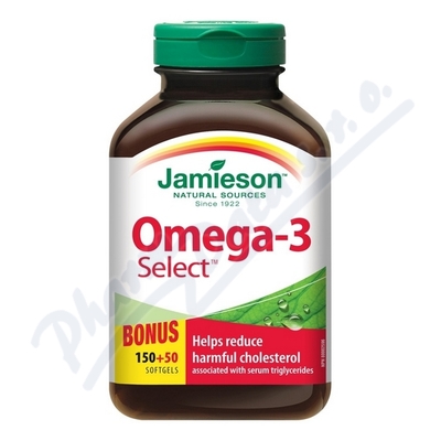 Jamieson Omega-3 Select 1000mg cps.200