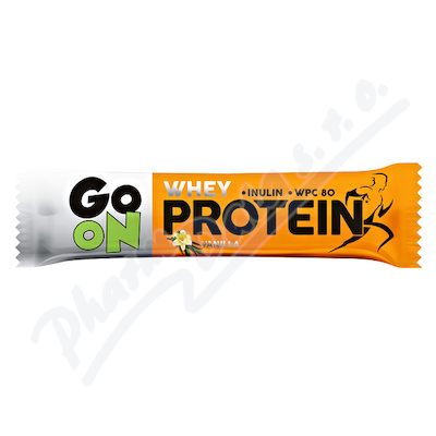 GO ON Proteinová tyčinka vanilka 50g