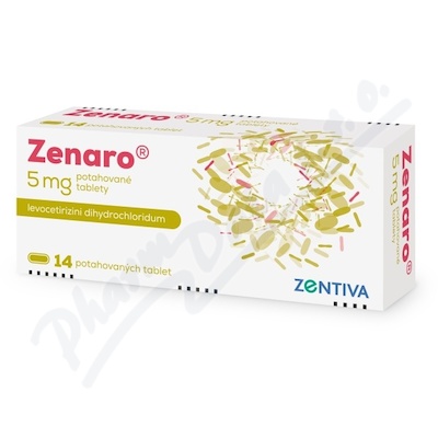 Zenaro 5 mg por.tbl.flm. 14IV x5mg