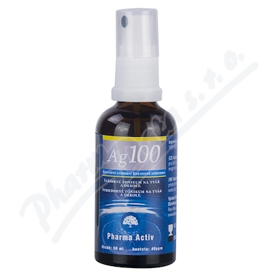 Koloidní stříbro Ag100 40ppm 50ml spray