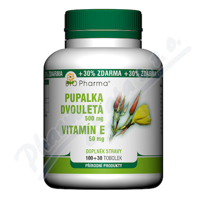Pupalka 500mg+V.E 50mg 100+30 Bio-pharma