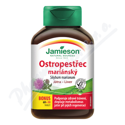 JAMIESON Ostropestřec marianský tbl.90