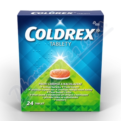 Coldrex 500mg/25mg/5mg/20mg/30mg tbl.nob.24