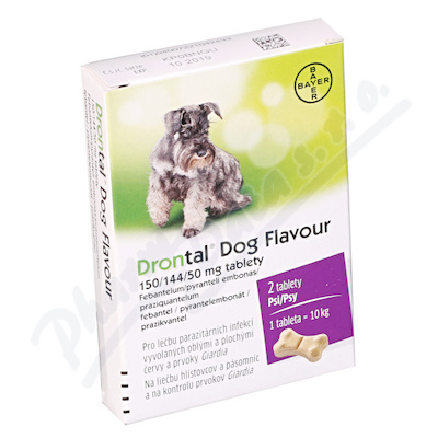 Drontal Dog Flavour 150/144/50mg tbl.2