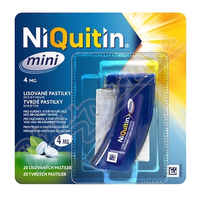 Niquitin mini 4mg pas.cmp. 1x20ks