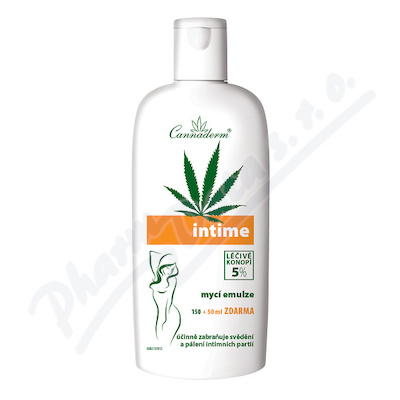 Cannaderm Intime NEW mycí emul.150+50ml