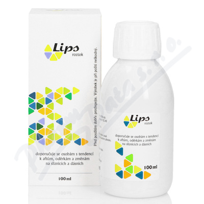 Lips roztok na afty 100 ml