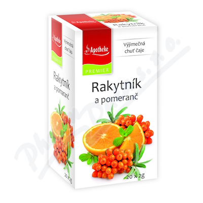 Čaj Rakytník a pomeranč 20x2g APOTHEKE