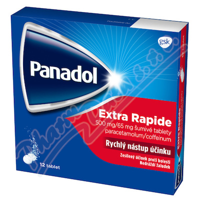 Panadol Extra Rapide por.tbl.eff.12x500m