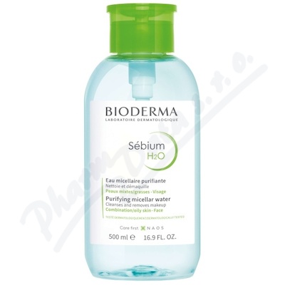 BIODERMA Sebium H2O pumpa 500ml