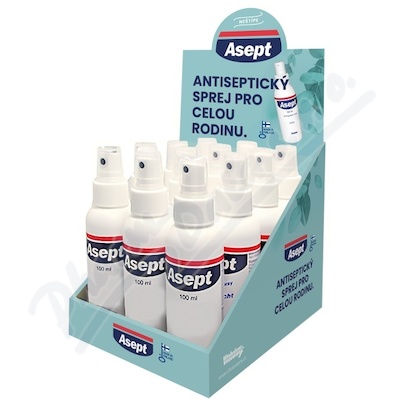 Asept spray 12 x 100ml display