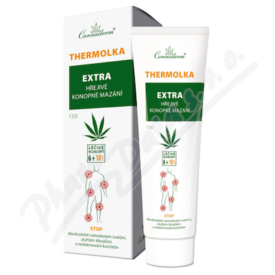 Cannaderm Thermolka EXTRA hřej.maz.150ml