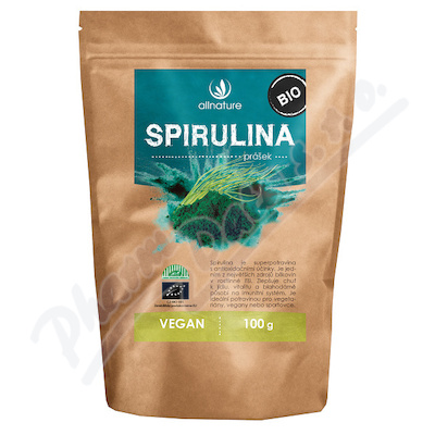 Allnature Spirulina prášek BIO 100g