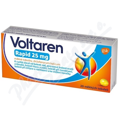 Voltaren Rapid 25mg cps.mol. 20x25mg