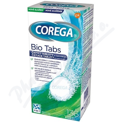 Corega Bio Tabs cistici tabl.136ks