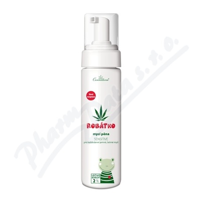 Cannaderm Robátko mycí pěna Sensit.200ml