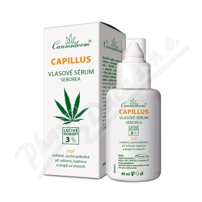 Cannaderm Capillus vlas.sérum seborea40