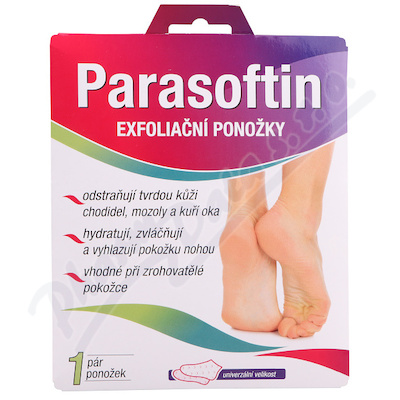 Parasoftin exfoliačňí ponožky 1pár